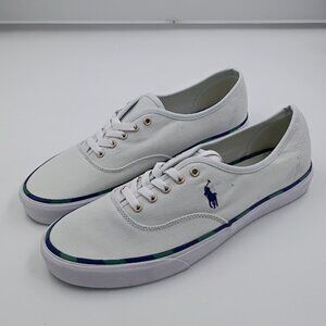 Polo Ralph Lauren Canvas Sneaker, White
